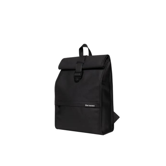 Bold Banana Roll Top Backpack big black