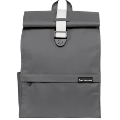 Bold Banana Roll Top Backpack grey gravity