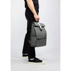 Bold Banana Roll Top Backpack grey gravity