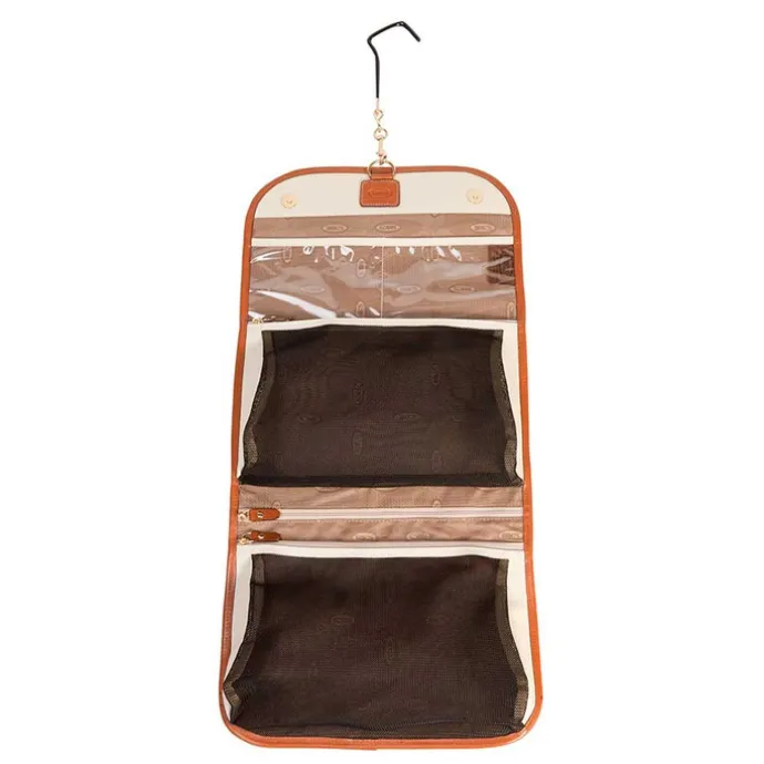 Bric's Firenze Trifold Travel Toilettas cream