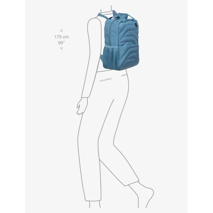 Bric's Itaca Backpack grey blue