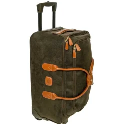 Bric's Life Holdall Reistas met Wielen 55 olive