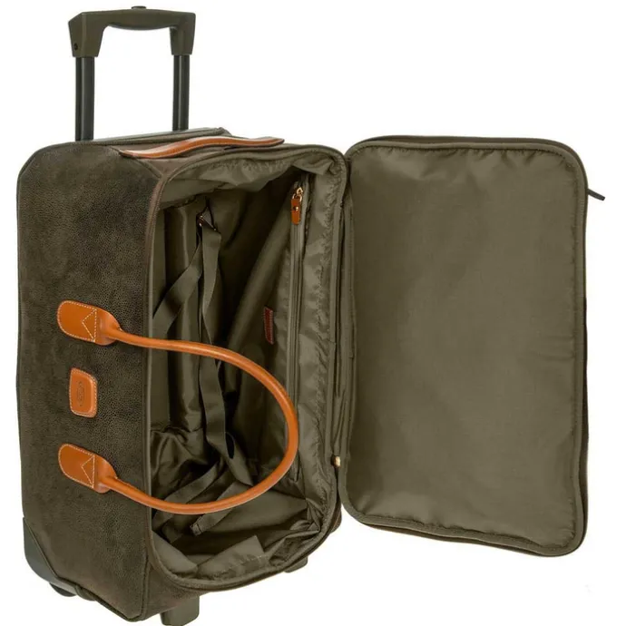Bric's Life Holdall Reistas met Wielen 55 olive