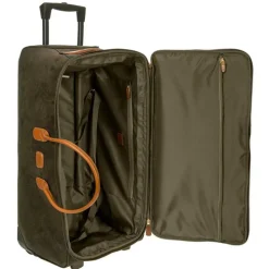 Bric's Life Holdall Reistas met Wielen 70 olive