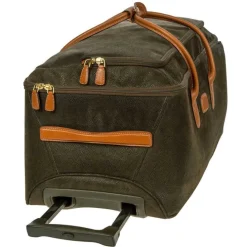 Bric's Life Holdall Reistas met Wielen 70 olive