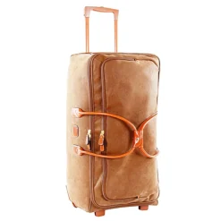 Bric's Life Holdall Wheeled Duffle 70 camel