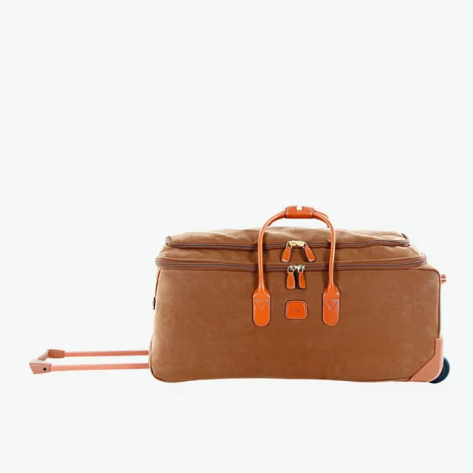 Bric's Life Holdall Wheeled Duffle 70 camel
