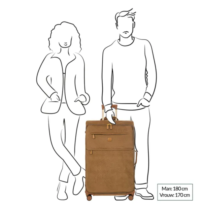 Bric's Life Trolley 77 olive