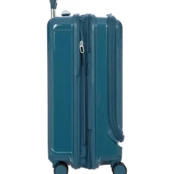 Bric's Positano Cabin Trolley 55 with Pocket sea green