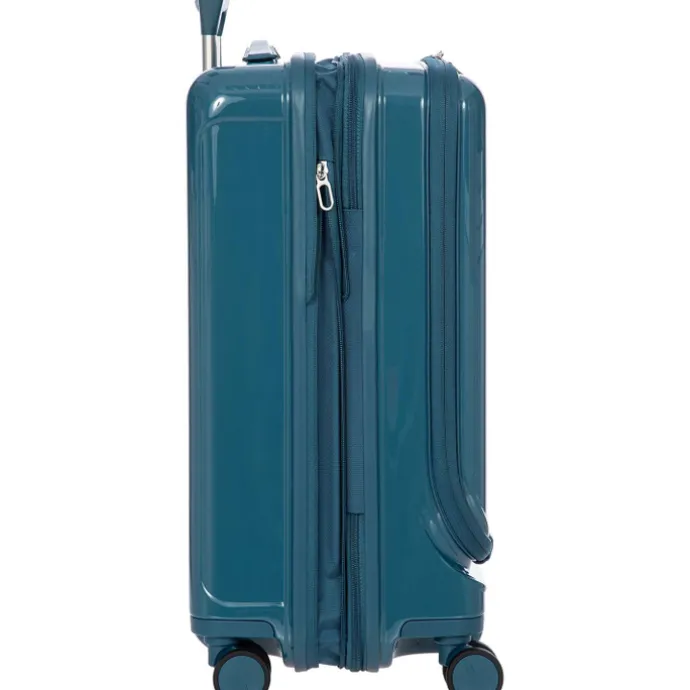 Bric's Positano Cabin Trolley 55 with Pocket sea green