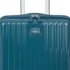 Bric's Positano Cabin Trolley 55 with Pocket sea green