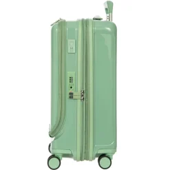 Bric's Positano Cabin Trolley 55 with Pocket sage green