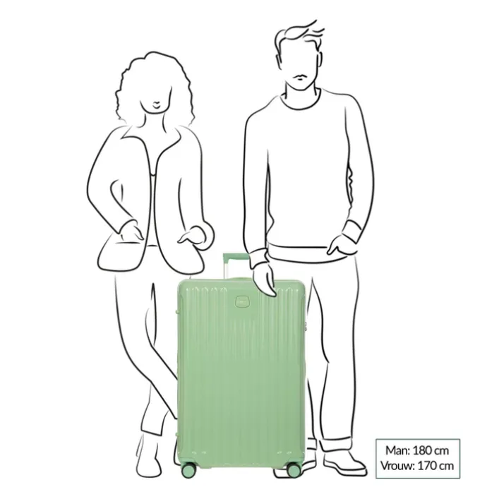 Bric's Positano Trolley 81 sage green