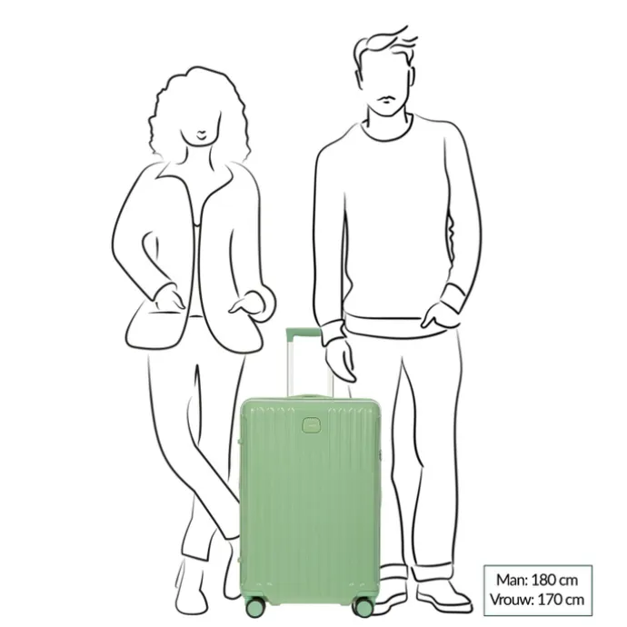 Bric's Positano Trolley 69 sea green