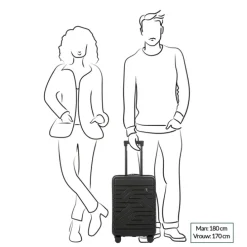 Bric's Ulisse Trolley 55 USB olive