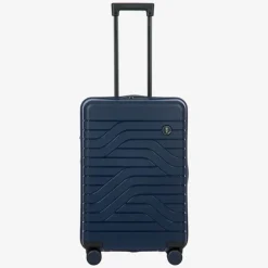 Bric's Ulisse Trolley Expandable Medium 65 ocean blue