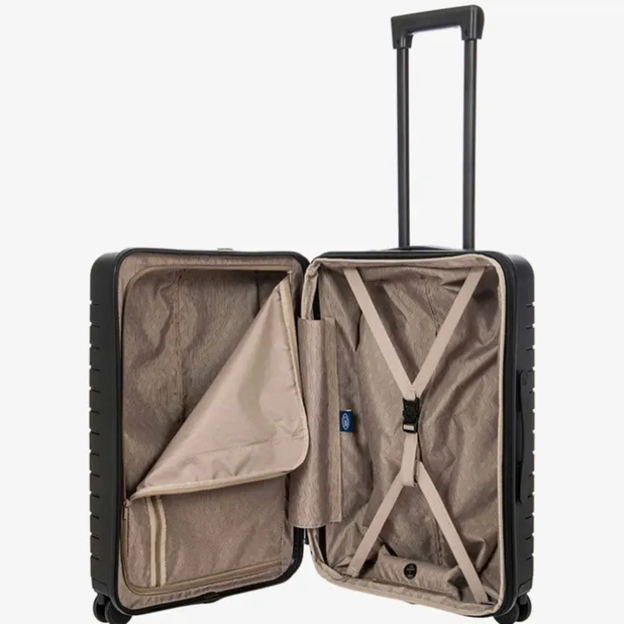 Bric's Ulisse Trolley Expandable Medium 65 black