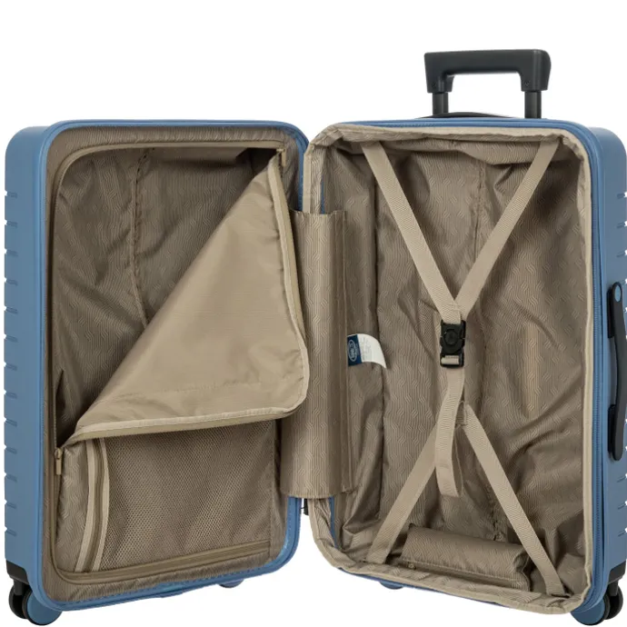 Bric's Ulisse Trolley Expandable Medium 65 grey blue