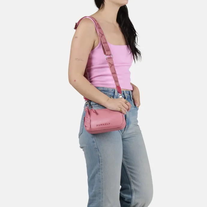 Burkely Always Alyx Crossbody Clutch powder pink