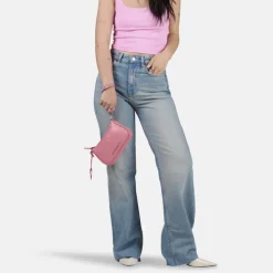 Burkely Always Alyx Crossbody Clutch powder pink