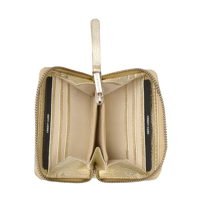 Burkely Always Ava Small Zip Around Wallet gold