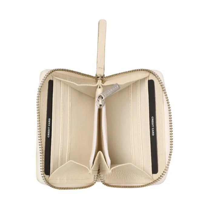 Burkely Always Ava Small Zip Around Wallet off white