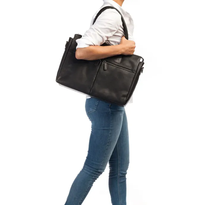 Burkely Antique Avery Laptopbag 15.6" black