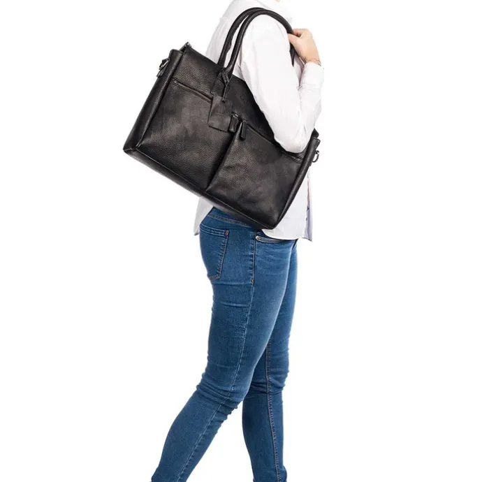 Burkely Antique Avery Laptopbag 15.6" black