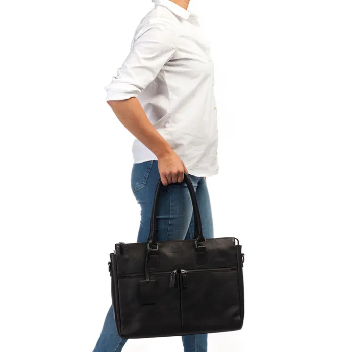 Burkely Antique Avery Laptopbag 15.6" black