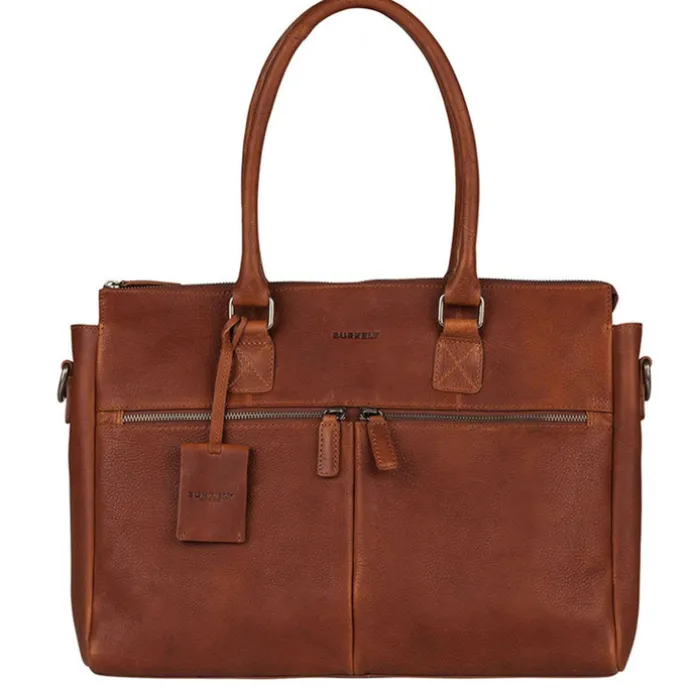 Burkely Antique Avery Laptopbag 15.6" cognac