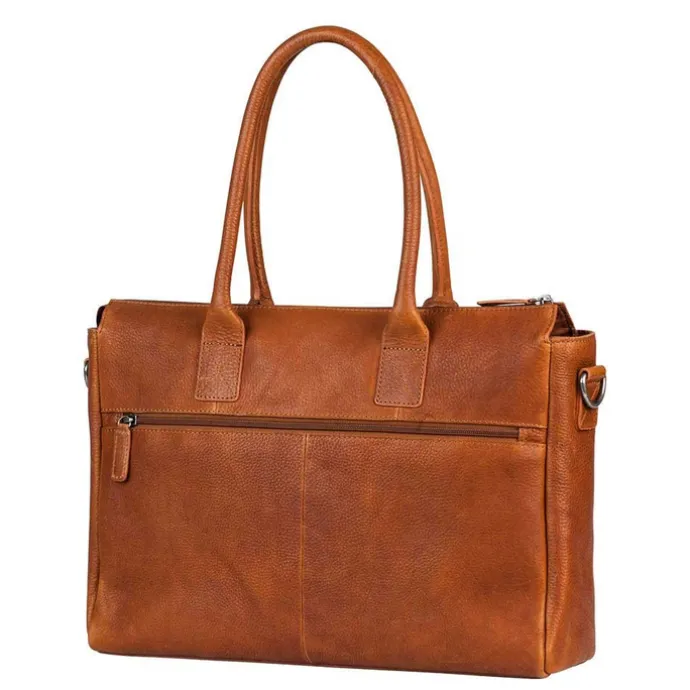 Burkely Antique Avery Laptopbag 15.6" cognac