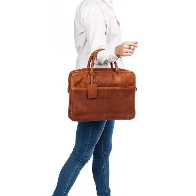 Burkely Antique Avery Laptopbag 15" cognac