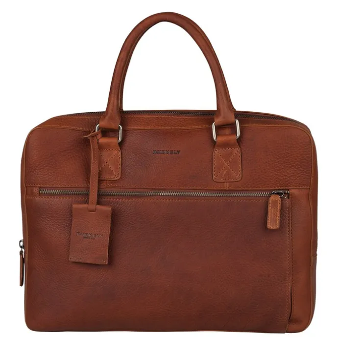 Burkely Antique Avery Laptopbag 13.3'' cognac