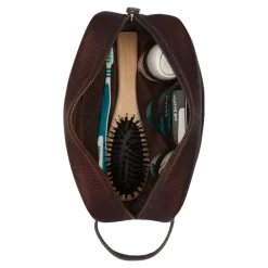 Burkely Antique Avery Toiletry Bag dark brown