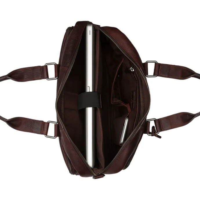 Burkely Antique Avery Workbag 15.6" dark brown