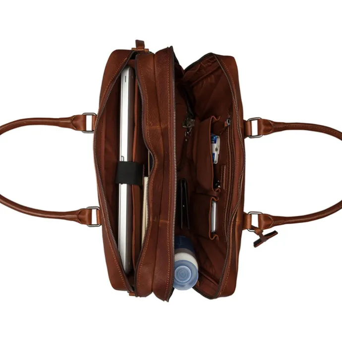 Burkely Antique Avery Worker 15.6" cognac