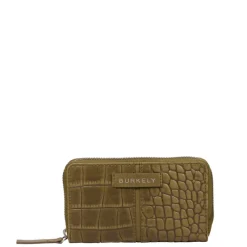 Burkely Cool Colbie Medium Zip Around Wallet olive