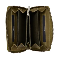 Burkely Cool Colbie Medium Zip Around Wallet olive
