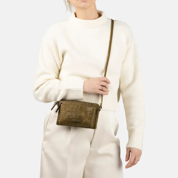 Burkely Cool Colbie Minibag olive