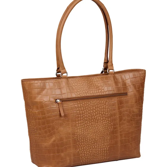 Burkely Cool Colbie Wide Tote 15.6" colbie cognac
