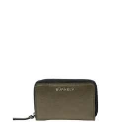 Burkely Creased Crystal Double Flap Wallet gun metal