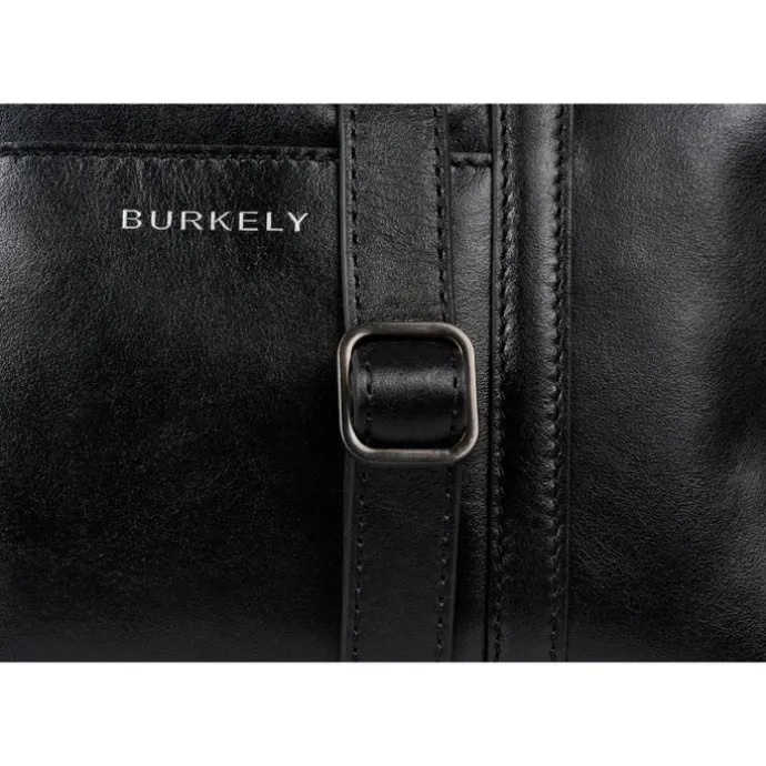 Burkely Creased Crystal Handbag black