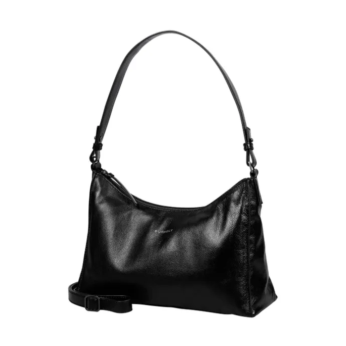 Burkely Creased Crystal Shoulderbag black