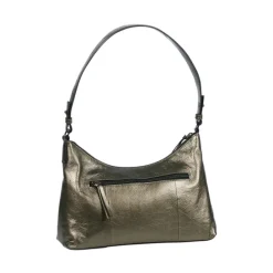 Burkely Creased Crystal Shoulderbag gun metal