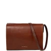 Burkely Fine Florence Crossbody Zip Bag chestnut