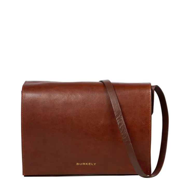 Burkely Fine Florence Crossbody Zip Bag chestnut