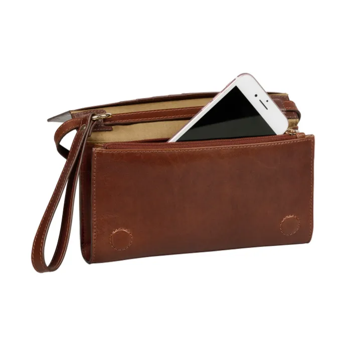 Burkely Fine Florence Phonebag chestnut