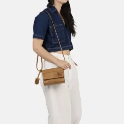 Burkely Rogue Robyn Crossbody Flap cool cognac