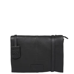 Burkely Soft Skylar Double Pocket Flap black