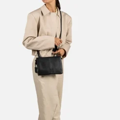 Burkely Soft Skylar Double Pocket Flap black